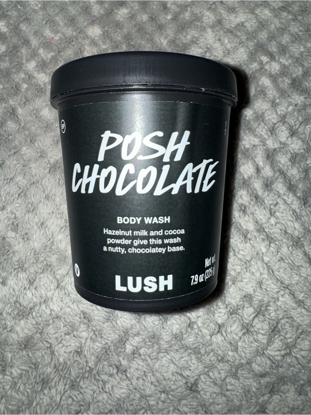 LUSH Posh Chocolate Body Wash - Black